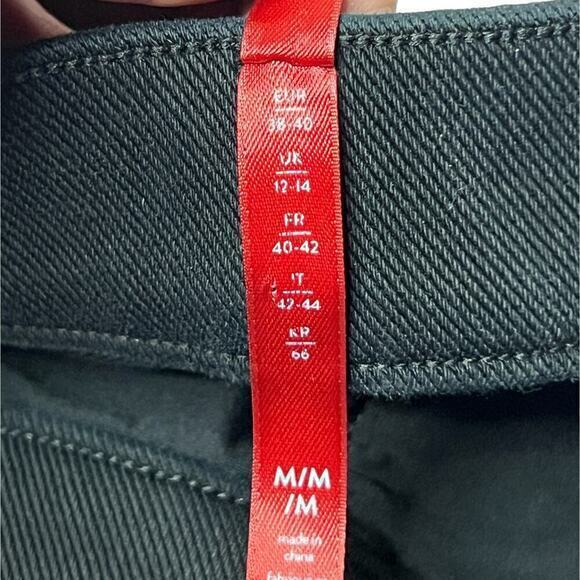 SPANX Black Jean-ish Leggings Tummy Control Pockets Size Medium - Picture 7 of 7